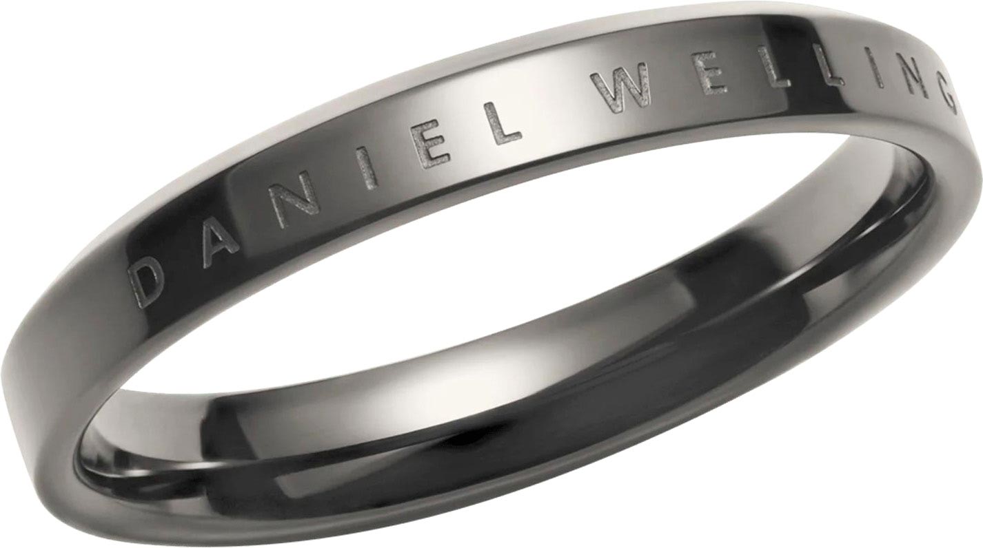Стальное кольцо Daniel Wellington Classic-Ring-Anthracite-Grey