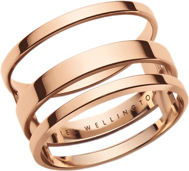 Стальное кольцо Daniel Wellington Elan-Triad-Ring-RG