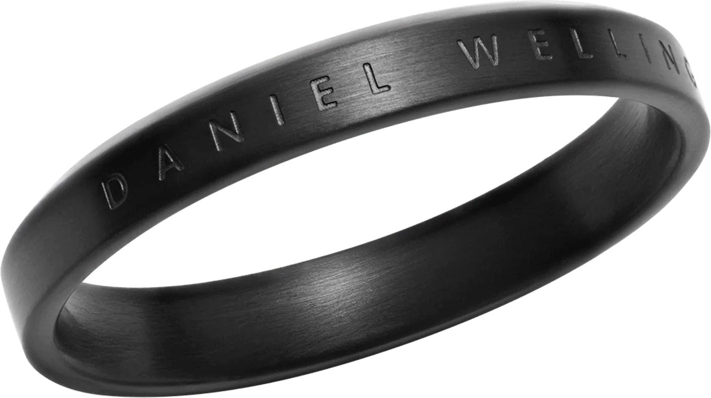 Стальное кольцо Daniel Wellington Classic-Ring-Black