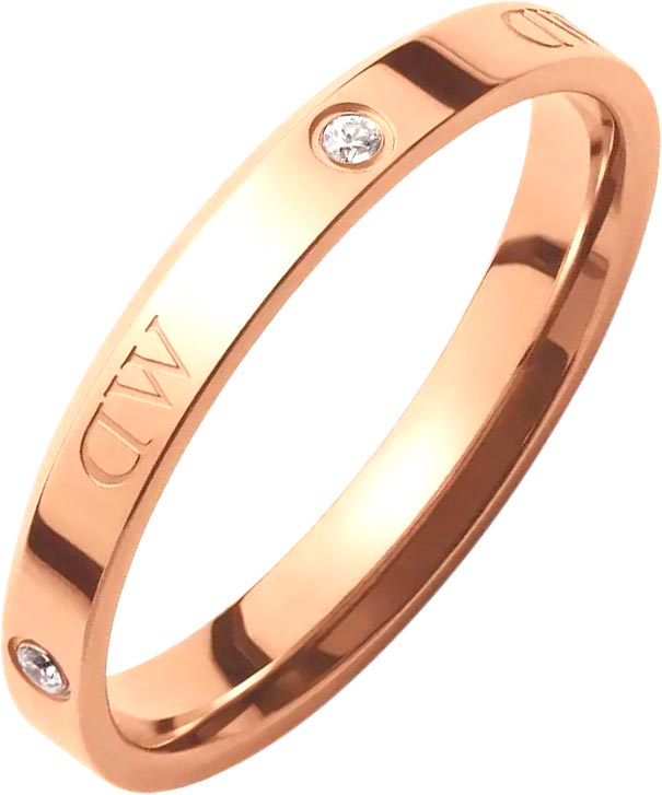 Стальное кольцо Daniel Wellington Lumine-Ring-RG