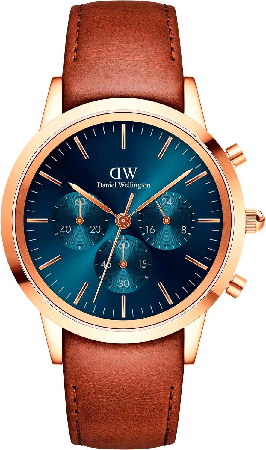 Наручные часы Daniel Wellington Iconic Chronograph 42 St Mawes RG Arctic