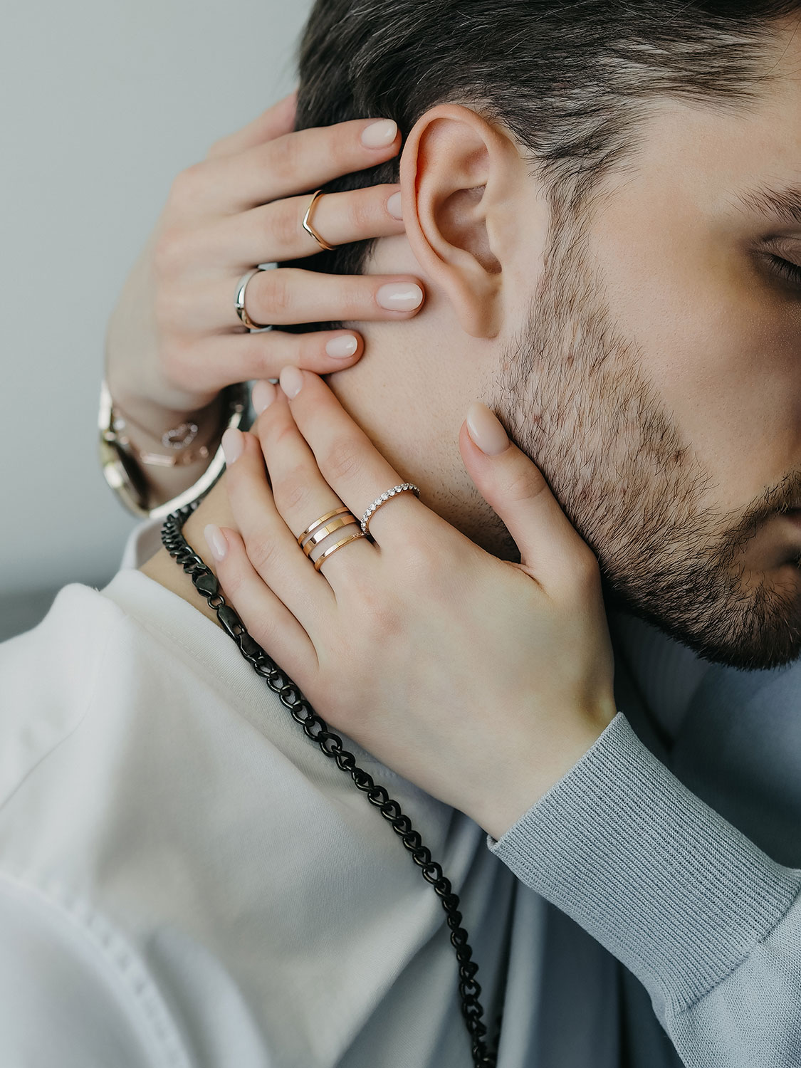 Стальное кольцо Daniel Wellington Elan-Triad-Ring-RG