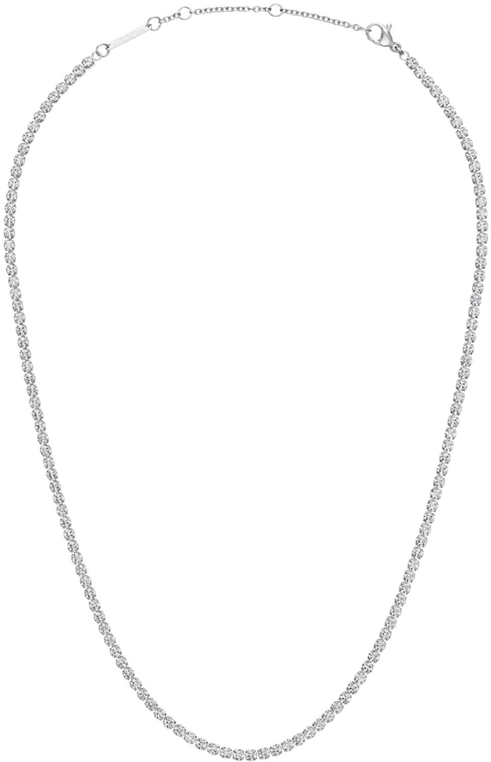 Стальное ожерелье Daniel Wellington Classic-Tennis-Necklace-S с кристаллами