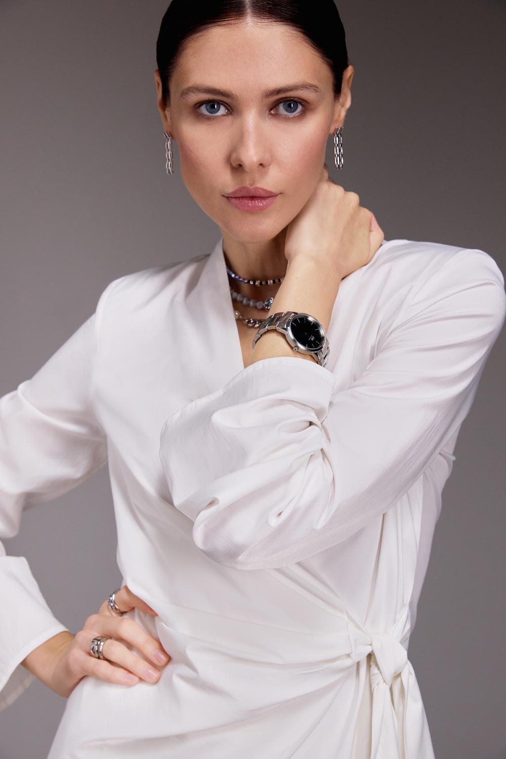 Наручные часы Daniel Wellington Iconic Link 36 S Black