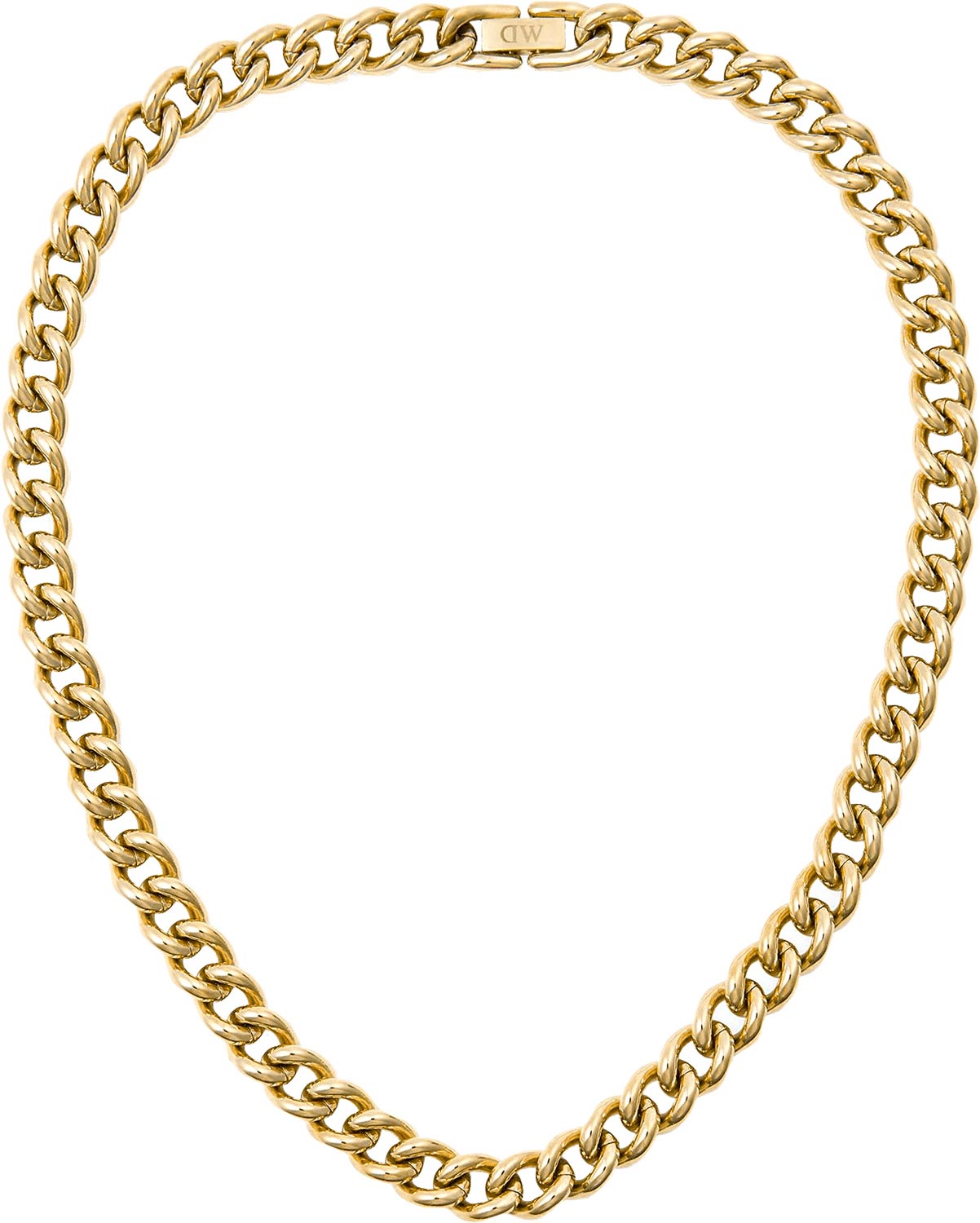Стальное колье цепь Daniel Wellington Chain-Necklace-G