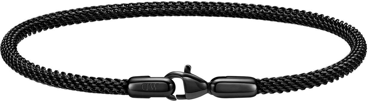 Мужской стальной браслет Daniel Wellington Mesh-Bracelet-2-8-Black