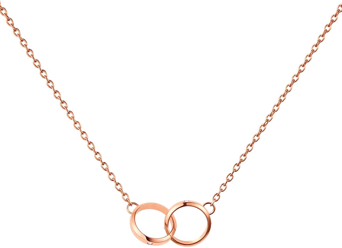 Стальной кулон Daniel Wellington Lumine-Unity-Necklace-RG