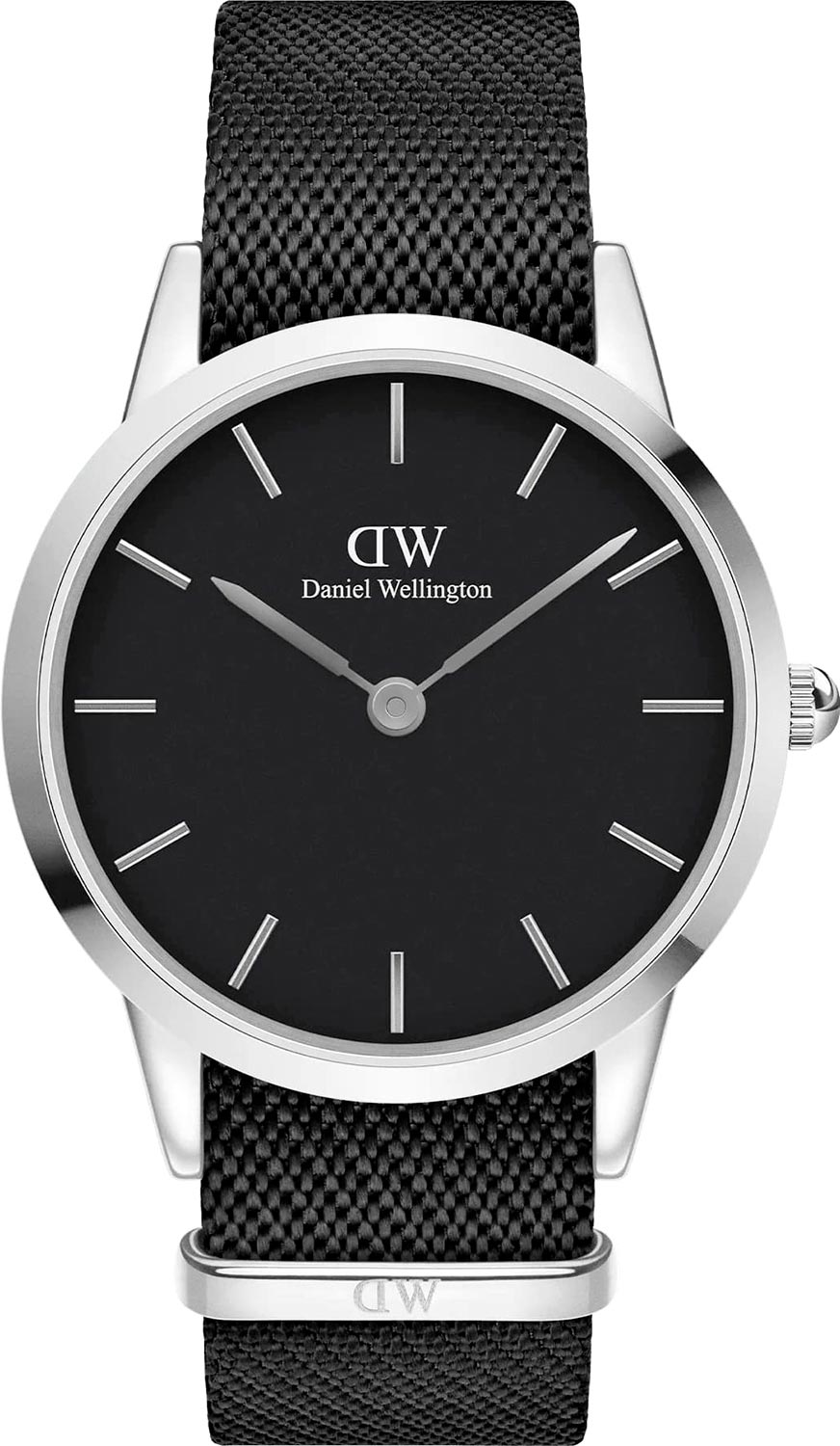 Наручные часы Daniel Wellington Iconic 40 Black Nato S Black