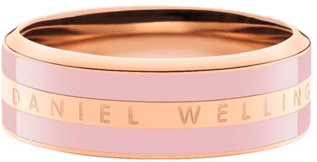 Стальное кольцо Daniel Wellington Emalie-Ring-Cherry-Blossom-RG с эмалью