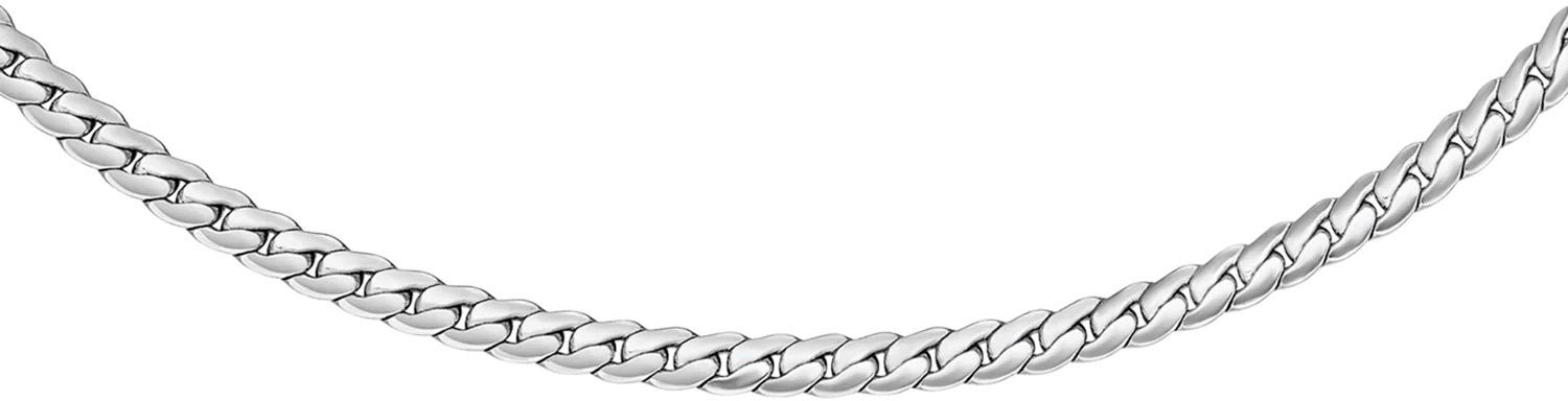 Стальная цепочка Daniel Wellington Elan-Flat-Chain-Necklace-Short-S
