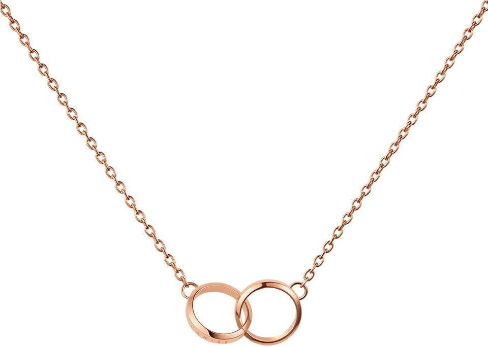 Стальные подвески на цепочке Daniel Wellington Elan-Unity-Necklace-RG