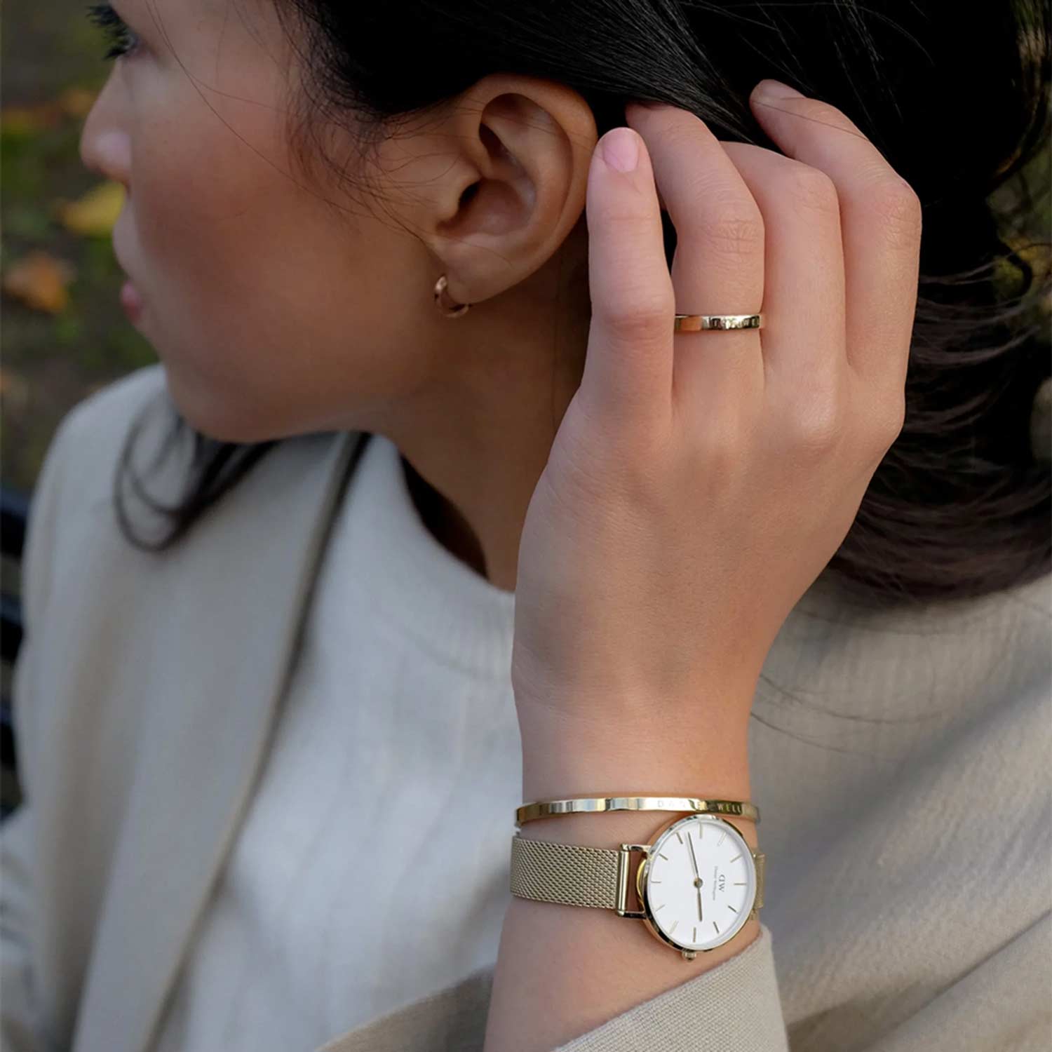 Стальное кольцо Daniel Wellington Classic-Ring-G