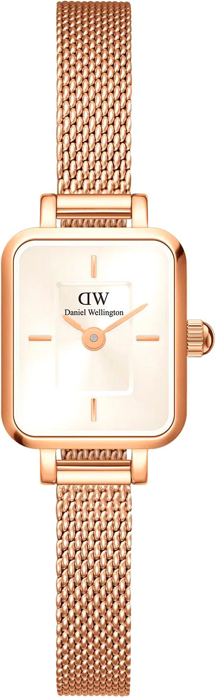 Наручные часы Daniel Wellington Quadro Mini 15.4x18.2 Melrose RG Champagne