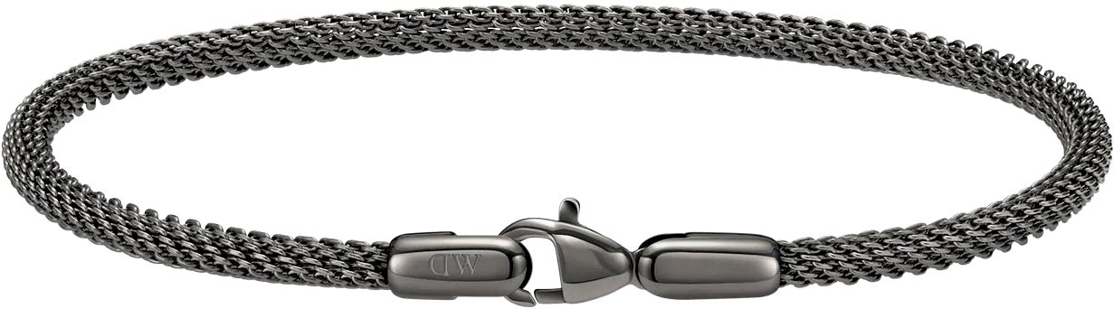 Мужской стальной браслет Daniel Wellington Mesh-Bracelet-2-8-Grey