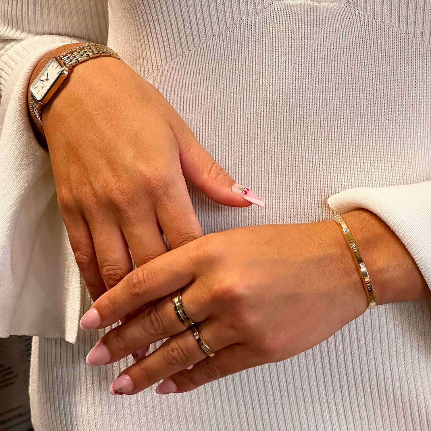 Стальное кольцо Daniel Wellington Elan-Ring-G