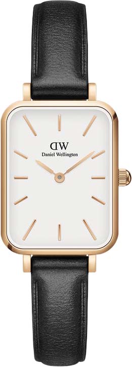 Наручные часы Daniel Wellington Quadro 20X26 Pressed Sheffield RG White