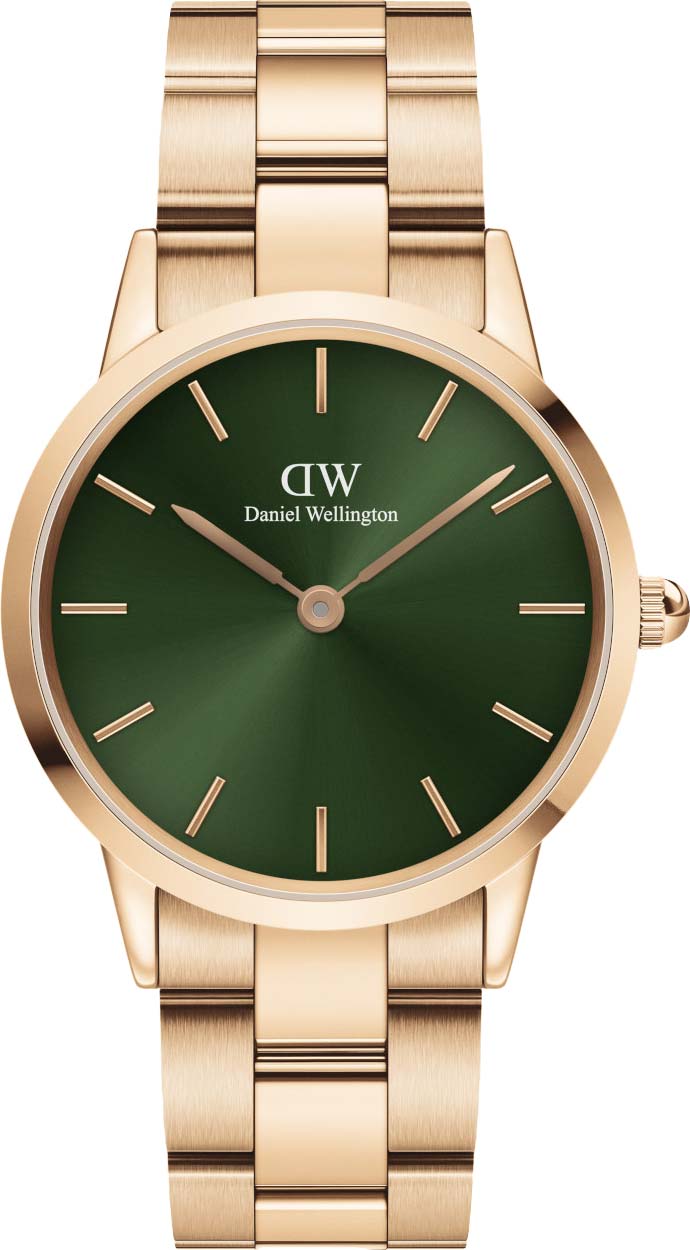 Наручные часы Daniel Wellington Iconic Link Emerald 36 RG Green